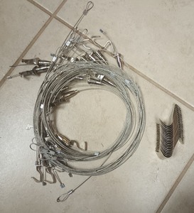 lot 204 image: Stainless Steel Wire Rope Cable Assembly Kit