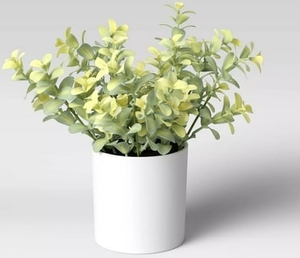 lot 237 image: 9  x 6  Artificial Boxwood Arrangement - Threshold��