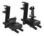 Hikig 2 Set Desk Mount for Flight Sim Game Joystick, Throttle and HOTAS Systems - Compatible With Logitech X56, X52, X52 Pro, Thrustmaster T-Flight HOTAS, T.16000M, TCA