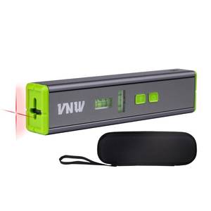 lot 56428 image: Laser Level with 90°180° Bubbles and Magnetic - Multipurpose and Portable Design - Laser Leveler Tool for Hanging Picture Wall Writing Home Renovation - Retail $16