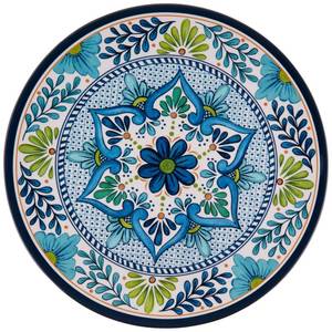 lot 56434 image: Certified International Talavera Dinner Plate 11 (450 Grams) - Retail $20