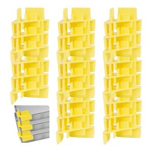 lot 62467 image: 24Pcs Silicone Tray Stackers Compatible with Harvest Right Freeze Dryer Trays, Baking Sheet Stackers Set Space-Saving Tray Stacker for Freeze Dryer Trays - Retail $7