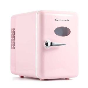 lot 62474 image: Mini Beverage Cooler for Office, Pink - Retail $30