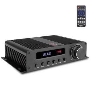 Pyle Wireless Bluetooth Home Audio Amplifier - 100W 5 Channel Home Theater Power Stereo Receiver, Surround Sound w/ HDMI, AUX, FM Antenna, Subwoofer Speaker Input, 12V Adapter, Black - PFA540BT - Retail: $95