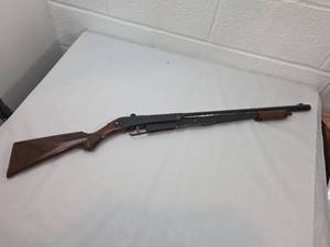 Engraved Pump Action BB Shotgun with Plastic Stock
