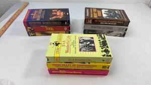 lot 40 image: Classic VHS Movie Collection - Historical and Entertainment Bundle