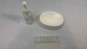 lot 84 image: Medical Supply Kit - Spray Bottle, Pill Organizer and Container Set