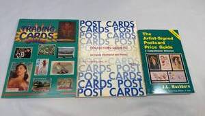 lot 93 image: Trading Cards and Postcards Price Guide Book Collection