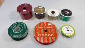 lot 102 image: Craft Ribbon and Garland Collection