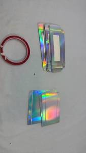 lot 145 image: Holographic Gift Card Sleeves with Red Tape