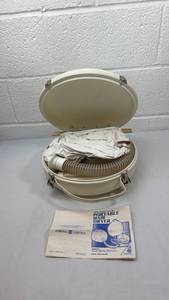 lot 197 image: GE Portable Hair Dryer with Manual