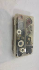 lot 213 image: Plumbing Repair Kit with Assorted Washers and Fittings