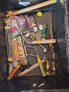lot 271 image: Mixed Woodworking Hand Tools and Hardware Collection
