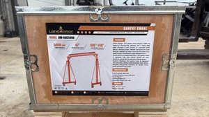 lot 311 image: Unused LandHonor 5000 LBS Capacity Gantry Crane Model LHR-AGC5000