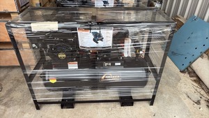 lot 401 image: Unused Arteer 40 Gallon 2-Stage Gas Air Compressor 15HP 420CC Engine