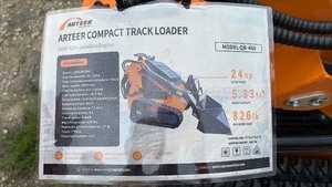 lot 416 image: Unused ARTEER QB-480 Skid Steer Track Loader