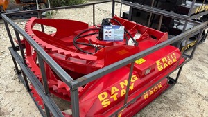 lot 60 image: Unused Heavy Duty Rotary Brush Cutter HDRC-81 Skid Steer Attachment