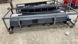 lot 71 image: Mower King ECSSTR072 Hydraulic Rotary Tiller Attachment