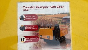 lot 121 image: Unused Tracked Power Dumper with 420cc Engine