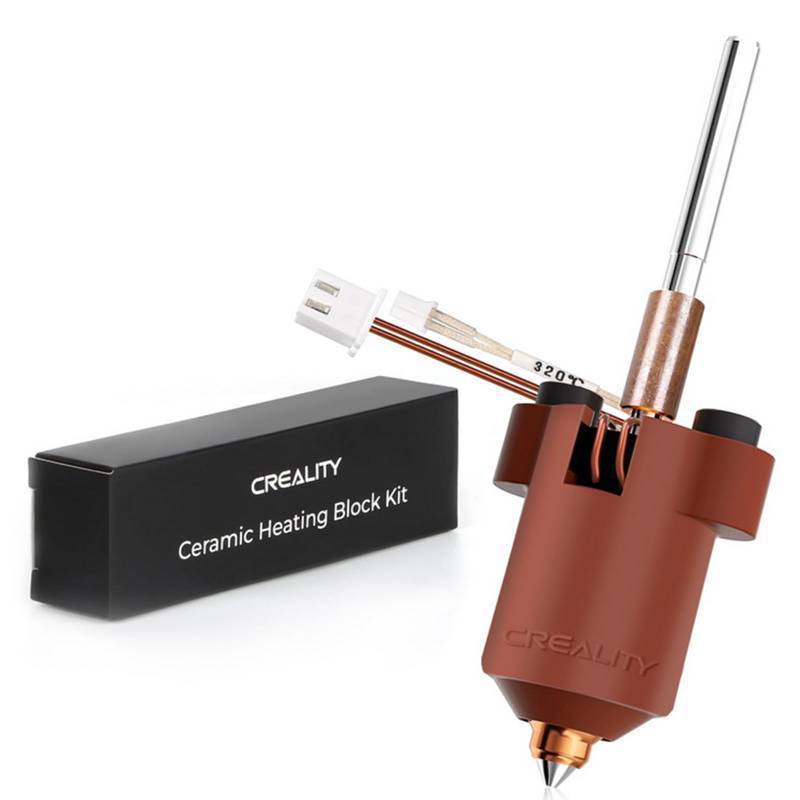lot 26258 image: Creality K1CK1 SE Heating Block Kit New Version, High Flow Printing, Supports 300°C High Temperature, Easy to Install Design Kit - Retail $26