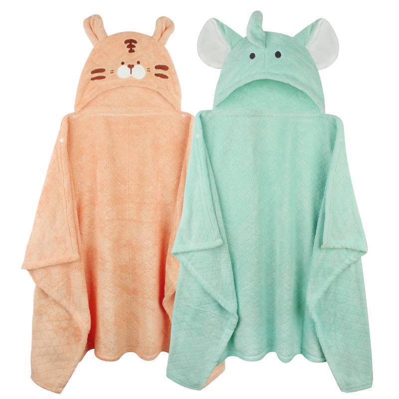 lot 26496 image: Toddler Towels with Hood Kids Towels Bath Baby Hooded Towel for Kids 0-5 Years, 2-Pack Soft Absorbent Baby Bath Towel Hooded Toddler Bath Towel Thick 50x32 - Retail $30