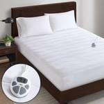 Serta Heated Mattress Pad Twin XL - Deep Pocket, 10 Heat Settings, Auto Shut Off, ETL Certified, Machine Washable, White - Retail: $76