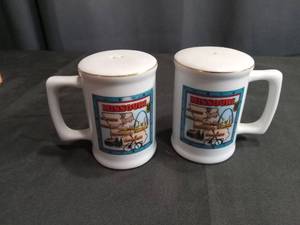 lot 4031 image: Missouri Souvenir Salt and Pepper Shakers Set