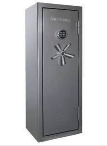 Sanctuary Rescue Gun Safe with Digital Lock lights outlets - Retail: $865
