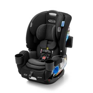 lot 1039 image: Graco 4Ever DLX Slim 4-in-1 Infant to Toddler Car Seat, Rear Facing, Forward Facing, to High Back Booster & Backless Booster, Slim Car Seat Saves Space & Grows with Child, Thompson - Retail $373
