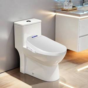 lot 1104 image: (Pic Similar) Brondell Sutro Integrated Smart Bidet Toilet (,Elongated) - Retail $672