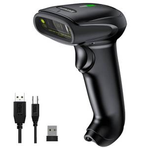 lot 1223 image: Symcode Wireless Barcode Scanner Handheld Automatic 1D Laser Barcode Scanner  Transmission Distance Rechargeable 1D Laser Bar Code Scanner - Retail $22