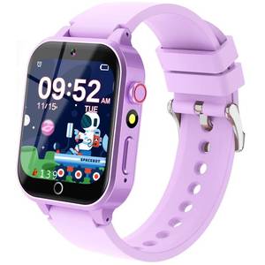 lot 1231 image: Kids Smart Watches Girls Age 5-12, 26 Games High-Resolution Touchscreen Kids Watch with Video Camera Music Player Pedometer Flashlight 1224 hr Educational Toys Birthday Gifts for Girls Ages 6 7 8 - Retail $34
