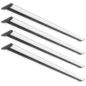 lot 1235 image: FAITHSAIL 8FT LED Shop Light, 110W LED Wraparound Ultra Slim Strip Lights, 12600 Lumens, 5000k Garage Lighting, 8 Foot Strip Light for Office, Workshop, Fluorescent Version Replacement, 4 Pack - Retail $373