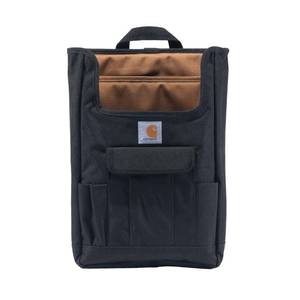 lot 1240 image: Carhartt Front Seat Car Organizer, Passenger Seat Storage & Organization for Books, Files, Folders, Laptop & More, Black - Retail $38