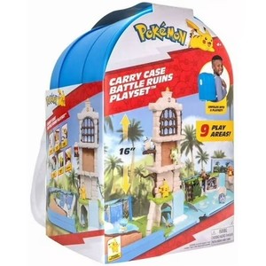 lot 3720 image: $57 Pokemon Battle Ruins Carry Playset