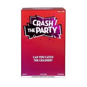 lot 3752 image: Moose Games Crash the Party Social Skills, 3-8 Players, 20-40 Min