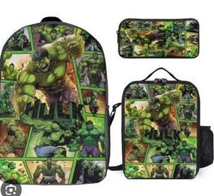 lot 10571 image: The Hulk Backpack