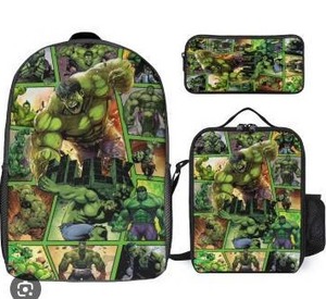 lot 10594 image: The Hulk Backpack