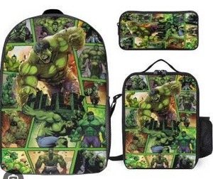 lot 10621 image: The Hulk Backpack