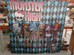 lot 10630 image: Monster High Shower Curtain