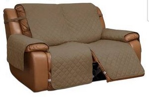 lot 10681 image: Easy-Going Loveseat Recliner Cover