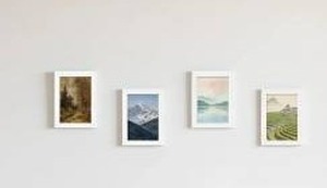 lot 10689 image: 4x6 Picture Frame, Set of 12, White
