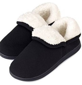 lot 10710 image: VONMAY Womens Fuzzy Slippers Booties Indoor Outdoor House Shoes