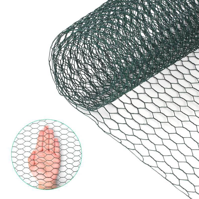 lot 6550 image: Chicken Wire, Chicken Wire Fencing for Floral Arrangements,15.7 x 157 Inches Chicken Wire mesh,0.6 Inch Green Mesh Hexagonal Galvanized Metal Poultry Wire Netting for Crafts,Poultry,Garden