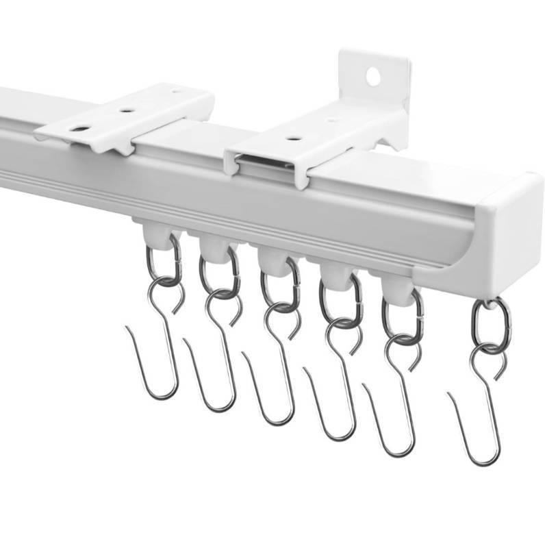 lot 1865 image: Ceiling Curtain Tracks,Curtain Track Wall Mount