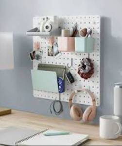 lot 7100 image: members mark pegboard organizer 12-piece set