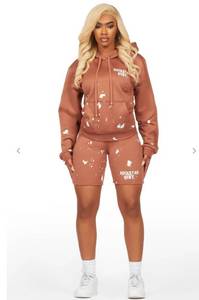 lot 7112 image: just between us mocha short set Medium