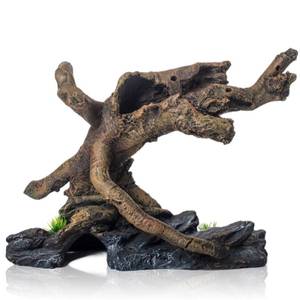lot 7175 image: TAOMYPETS Fish Tank Decorations Aquarium D�cor Resin Artificial Tree Trunk Root (D)