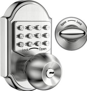 lot 7179 image: Elemake MKD001P High Security Locks Keyless Entry Digital Pass Code