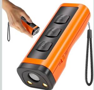 lot 7222 image: Dog Bark Deterrent Devices Rechargeable Anti-Barking Device for Dogs 50ft Long Range Ultrasonic Correct Your Dogs Bad Behavior at the Push of aButton Better Than Shock Collars or Dog Training Collars